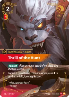 Thrill of the Hunt UNL-184/219 — Unleashed