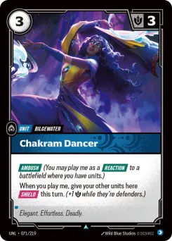 Chakram Dancer UNL-071/219 — Unleashed