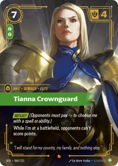 Tianna Crownguard SFD-060/221 — Spiritforged