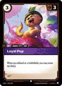 Loyal Pup SFD-126/221 — Spiritforged
