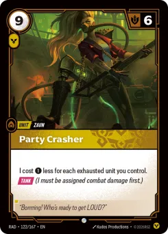 Party Crasher RAD-122/167 — Radiance