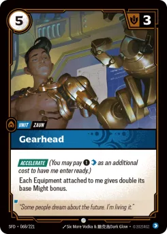 Gearhead SFD-068/221 — Spiritforged