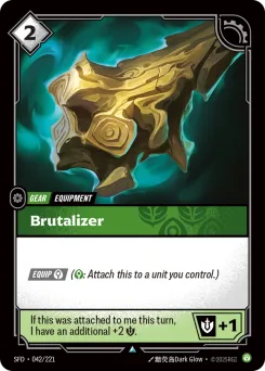 Brutalizer SFD-042/221 — Spiritforged