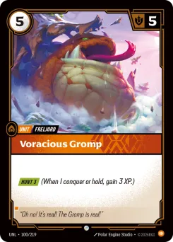 Voracious Gromp UNL-100/219 — Unleashed