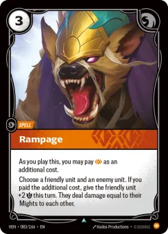 Rampage VEN-083/166 — Vendetta