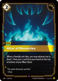 Altar of Memories SFD-169/221 — Spiritforged