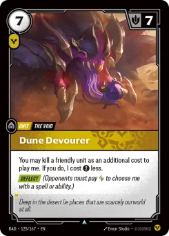 Dune Devourer RAD-125/167 — Radiance