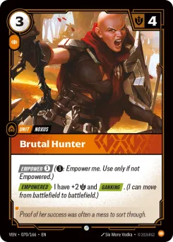 Brutal Hunter VEN-070/166 — Vendetta