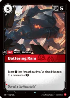 Battering Ram SFD-012/221 — Spiritforged