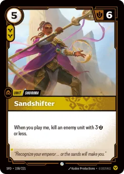 Sandshifter SFD-158/221 — Spiritforged