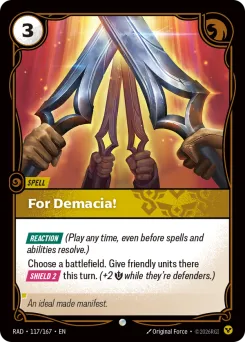 For Demacia! RAD-117/167 — Radiance