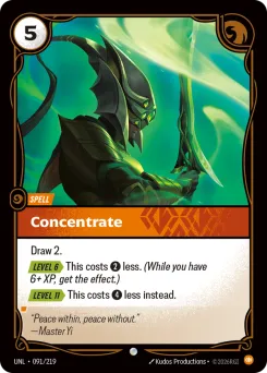 Concentrate UNL-091/219 — Unleashed