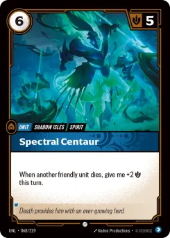 Spectral Centaur UNL-068/219 — Unleashed
