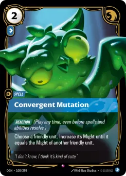 Convergent Mutation OGN-108/298 — Origins