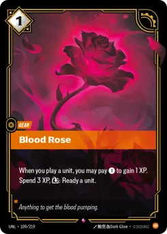 Blood Rose UNL-109/219 — Unleashed