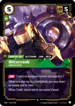 Blitzcrank, Impassive OGN-067/298 — Origins