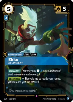 Ekko, Recurrent OGN-110/298 — Origins