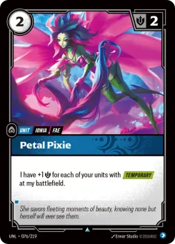 Petal Pixie UNL-076/219 — Unleashed