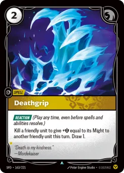 Deathgrip SFD-163/221 — Spiritforged