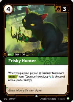 Frisky Hunter UNL-033/219 — Unleashed