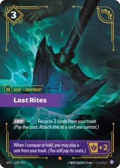 Last Rites SFD-150/221 — Spiritforged