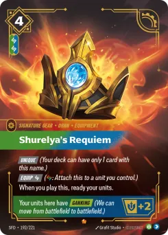 Shurelya's Requiem SFD-192/221 — Spiritforged