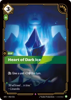 Heart of Dark Ice SFD-052/221 — Spiritforged