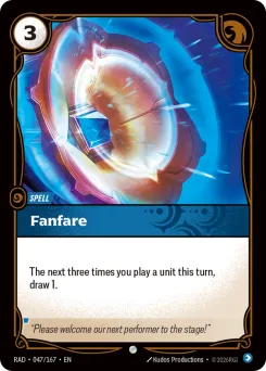 Fanfare RAD-047/167 — Radiance