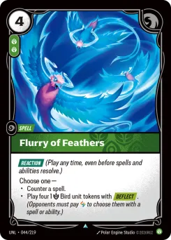 Flurry of Feathers UNL-044/219 — Unleashed
