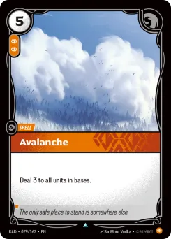 Avalanche RAD-079/167 — Radiance