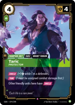 Taric, Protector OGN-074/298 — Origins