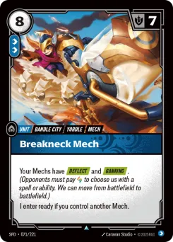 Breakneck Mech SFD-071/221 — Spiritforged