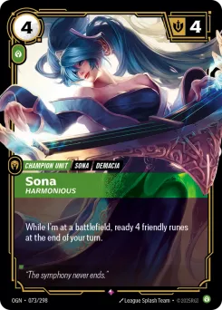 Sona, Harmonious OGN-073/298 — Origins
