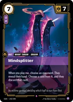 Mindsplitter OGN-192/298 — Origins