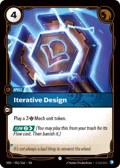 Iterative Design VEN-051/166 — Vendetta