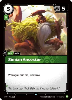 Simian Ancestor SFD-047/221 — Spiritforged