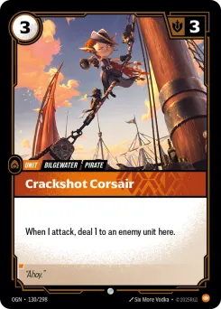 Crackshot Corsair OGN-130/298 — Origins