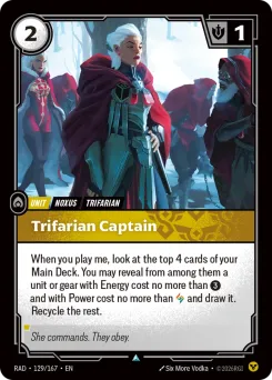 Trifarian Captain RAD-129/167 — Radiance