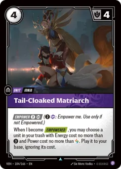 Tail-Cloaked Matriarch VEN-104/166 — Vendetta