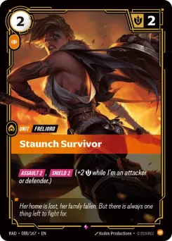 Staunch Survivor RAD-088/167 — Radiance