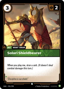 Solari Shieldbearer OGN-051/298 — Origins