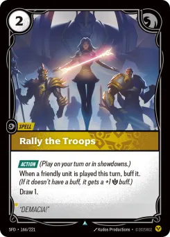 Rally the Troops SFD-166/221 — Spiritforged