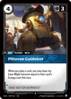 Piltovan Guidebot RAD-057/167 — Radiance