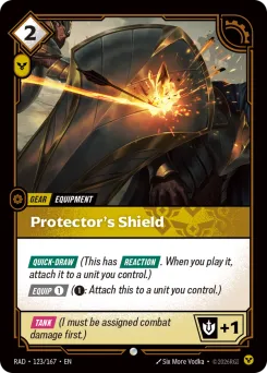 Protector's Shield RAD-123/167 — Radiance