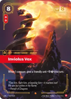 Inviolus Vox UNL-027/219 — Unleashed