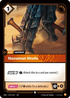 Nazuman Ntofo RAD-071/167 — Radiance