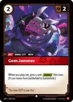 Gem Jammer SFD-007/221 — Spiritforged