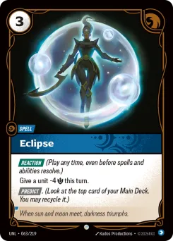 Eclipse UNL-063/219 — Unleashed