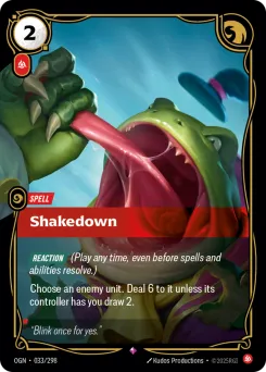 Shakedown OGN-033/298 — Origins