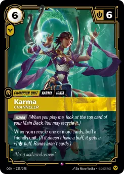 Karma, Channeler OGN-235/298 — Origins